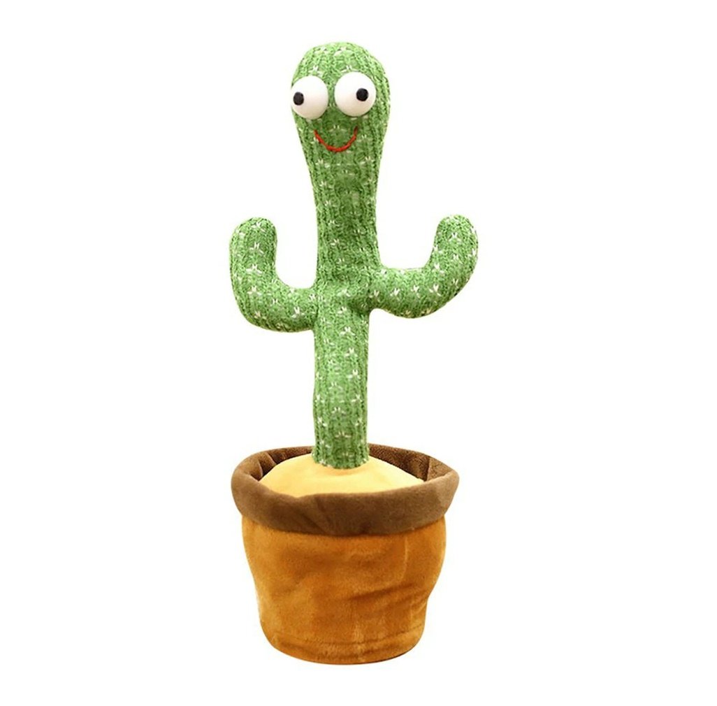 Cactus Bailarín Suave Y Recargable