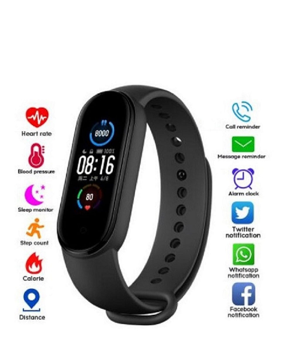 Banda Reloj pulsera smart band inteligente M6