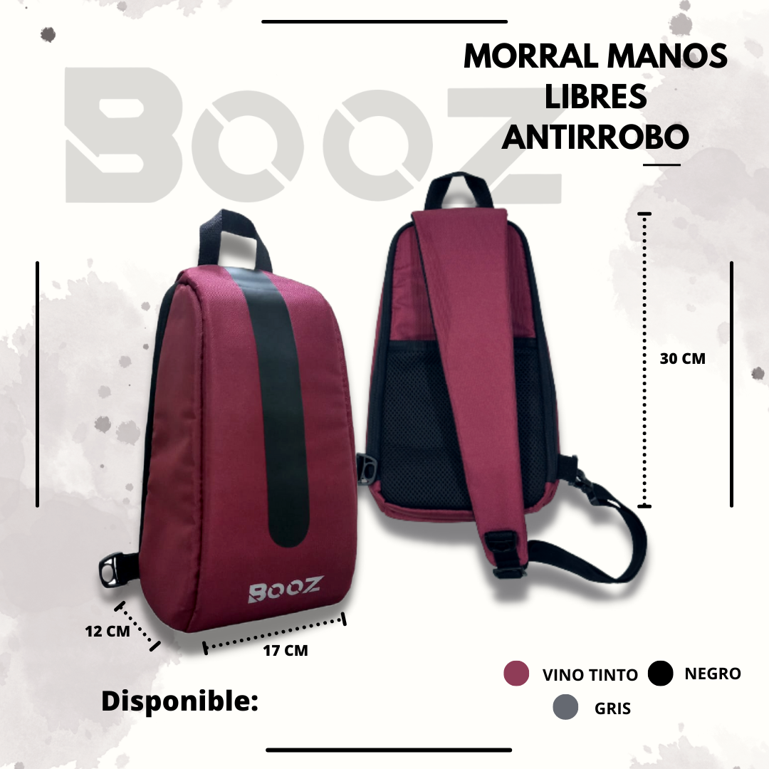 MORRAL MANOS LIBRES ANTIROBO
